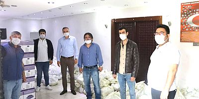 Yardım Kolileri Vefa Grubuna Teslim Edildi