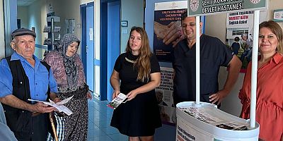 Yaşlılar Haftası’nda Broşür Dağıtıldı