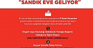 YATAĞA BAĞIMLI HASTALARIN OY SANDIĞI EVLERİNE GELİYOR!