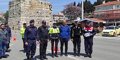 ‘Yayalar İçin 5 Adımda Güvenli Trafik’ Uygulaması Yapıldı