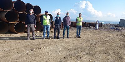 Yeni İskele İnşaatı Yapımı Devam Ediyor