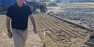 Yeni Mahalle’de Park Yapım Çalışmaları Devam Ediyor