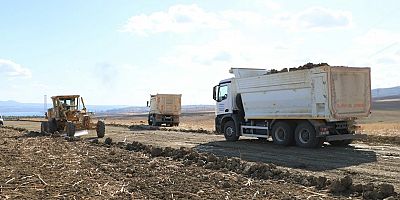 Yeni Mezarlık Yolu Hazırlanıyor