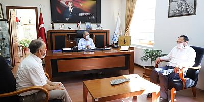 Yeni Müftü Turgut’tan Başkan Özacar’a Ziyaret