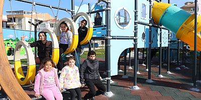 Yeni Park Çocukların Gözdesi Oldu