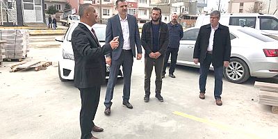 Yeni Sağlık Merkezi Binasında İncelemelerde Bulundular