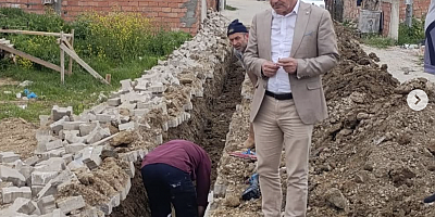 Yeni Yerleşim Alanlarına Su Şebekesi Yapılıyor