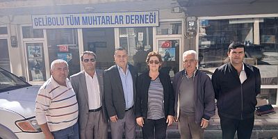 Yeni Yol Grubu’ndan Muhtarlar Derneğine Ziyaret