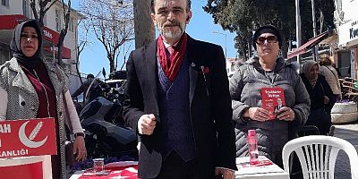 Yeniden Refah Partisi Gelibolu’da Üye Çalışmalarını Sürdürüyor