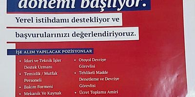“Yerel İstihdamı Destekliyoruz”