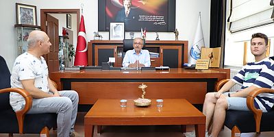YKS Gelibolu Birincisinden Başkan Özacar’a Ziyaret