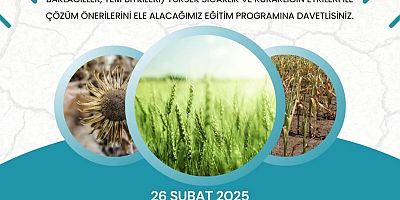 Yüksek Sıcaklık ve Kuraklık Konusunda Eğitim Verilecek