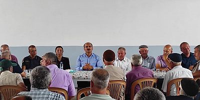 Yülüce Köyünde Halk Toplantısı Gerçekleştirildi