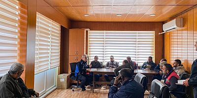 Zabıtadan Nakliyecilik Yapan Esnafla Toplantı