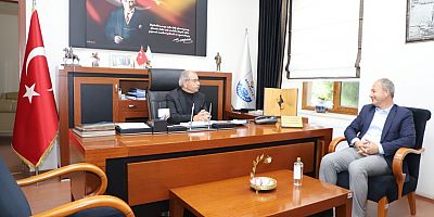 Zeybek’ten Veda Ziyareti