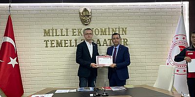 Ziraat Odası’na ÇKS Sürecinde Başarı Ödülü