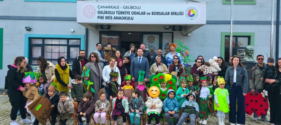 TOBB Piri Reis Anaokulu’nda Fidan Dikme Etkinliği