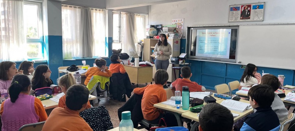 Verem Haftası Kapsamında Öğrencilere Eğitim Verildi