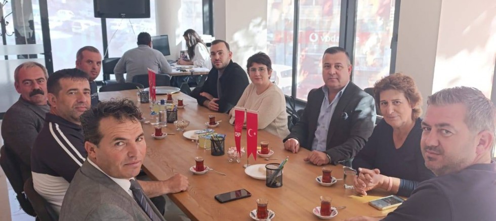 Yeni Yol Grubu İlçe Başkanlarından CHP İlçe Yönetimine Ziyaret