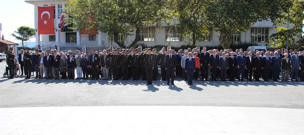 19 Eylül Gaziler Günü Törenle Kutlandı