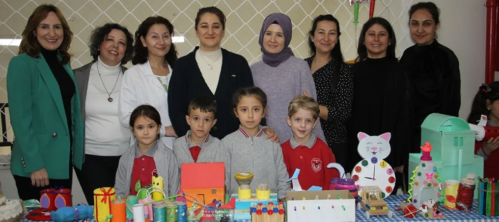 26 Kasım İlkokulu’nda ‘Gelecek İçin İleri Dönüşüm’ Sergisi