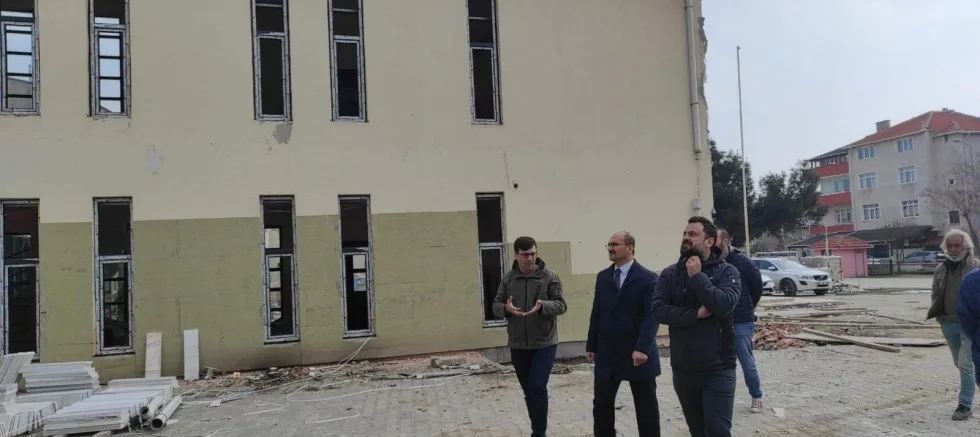 26 Kasım İlkokulu’ndaki Çalışmalar İncelendi