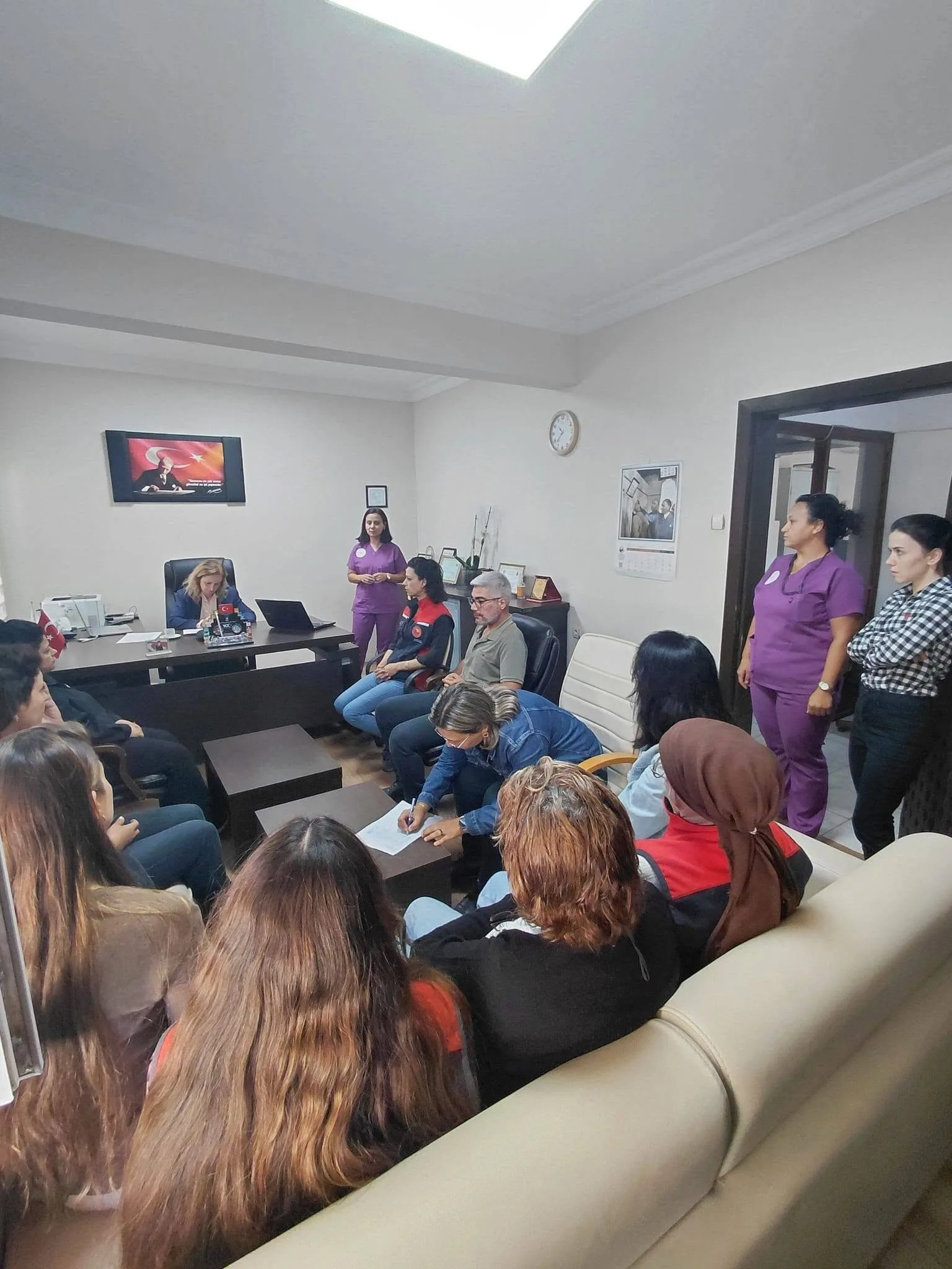 Tarım Müdürlüğü Personeline Sıtma Hastalığı Eğitimi