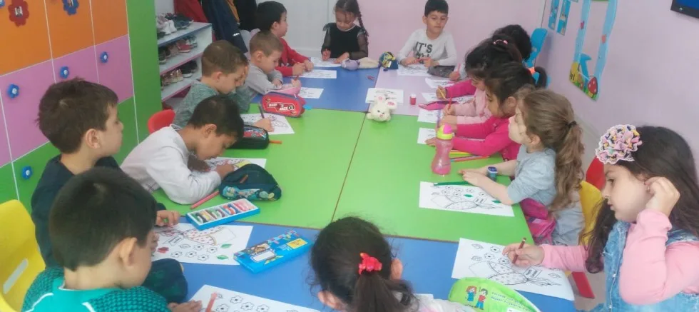 4-6 Yaş Kur’an Kursunda 23 Nisan Etkinliği