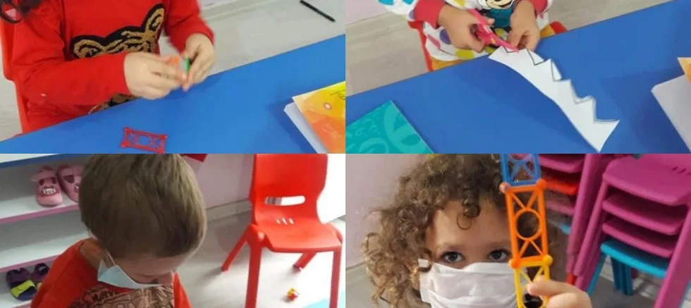 4-6 Yaş Kursunda Eğitim Devam Ediyor