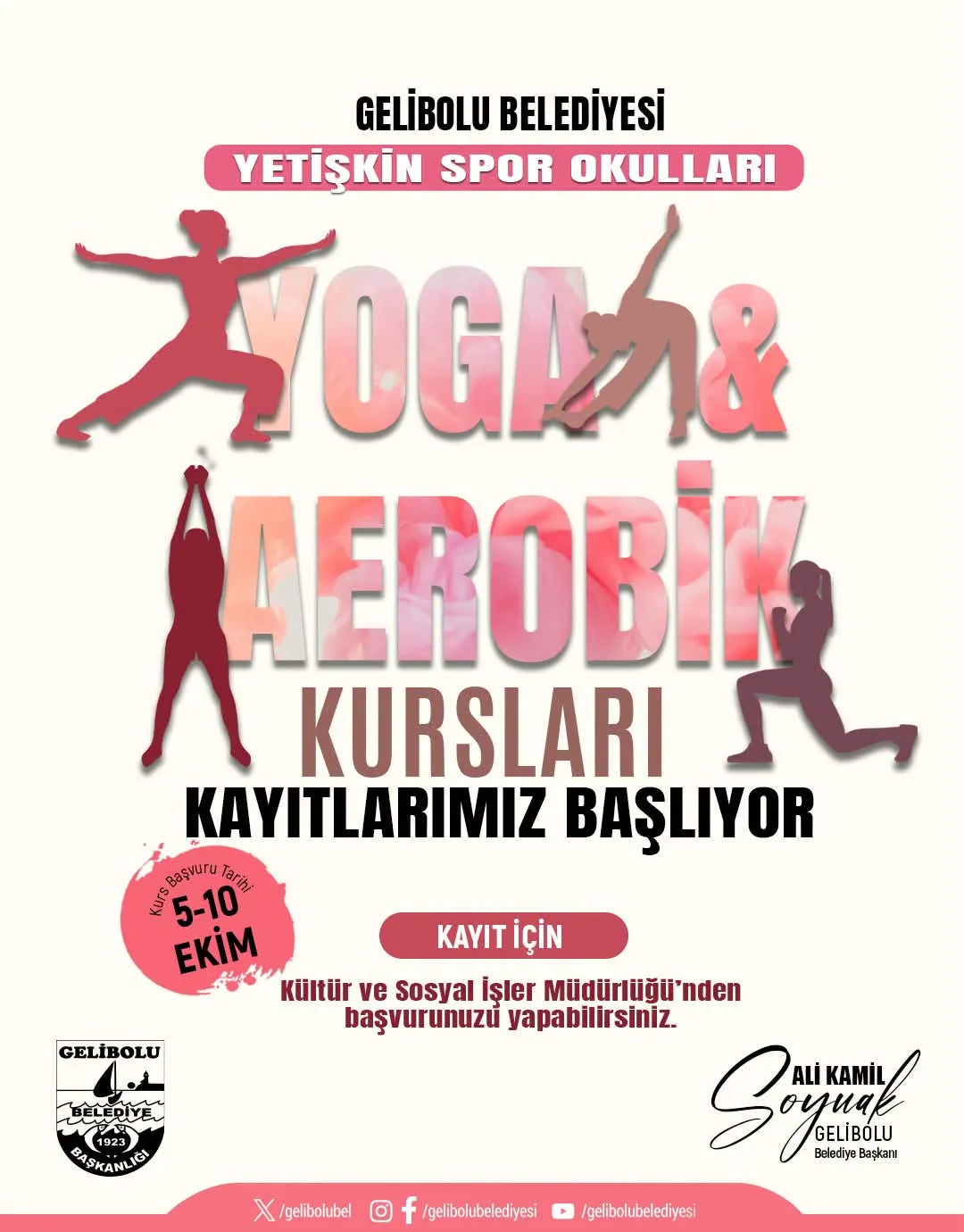 Belediyenin Yetişkin Spor Okullarında Kayıtlar Başlıyor