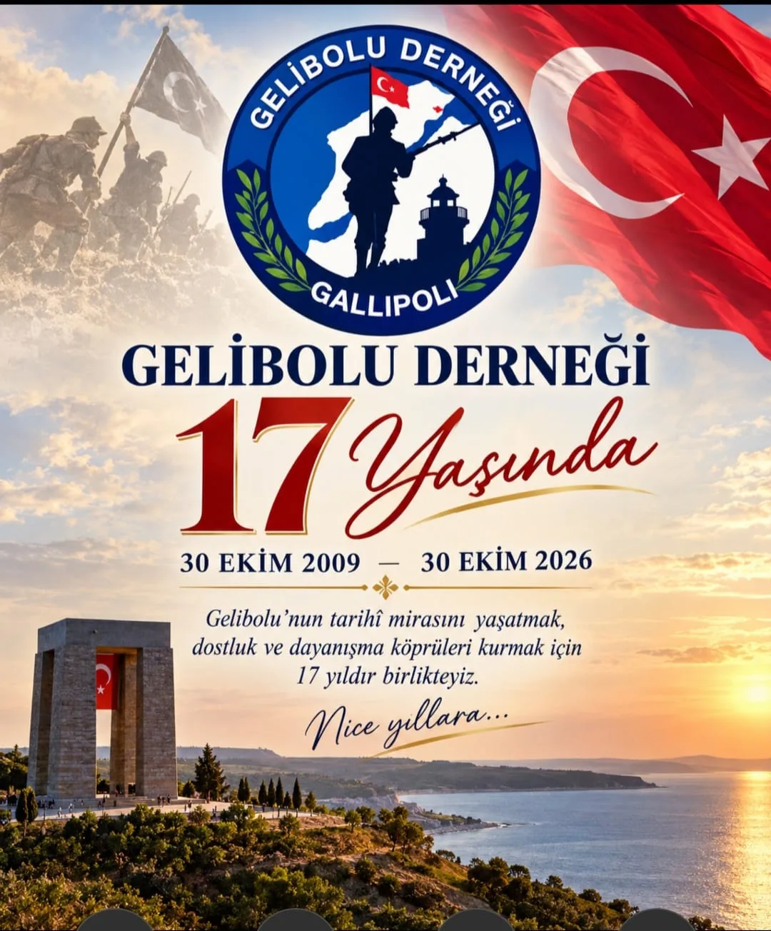 Gelibolu Derneği 17 Yaşında