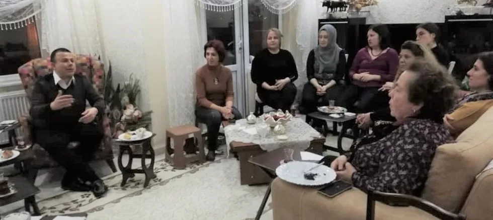 AK PARTİ BELEDİYE BAŞKAN ADAYI  ÇETİN’İN SES ZİYARETLERİ