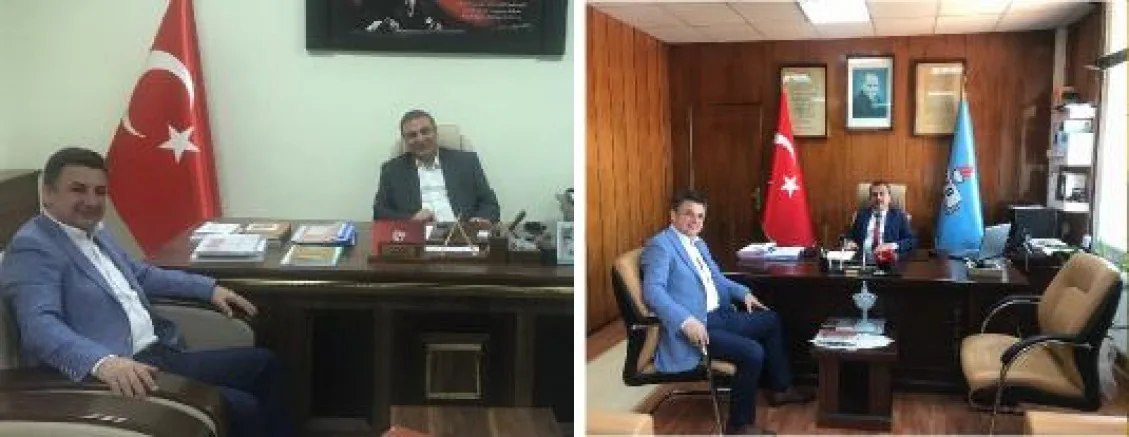 AK PARTİ GELİBOLU İLÇE BAŞKANI GÖZÜTOK GELİBOLU İÇİN ZİYARETLERDE BULUNDU