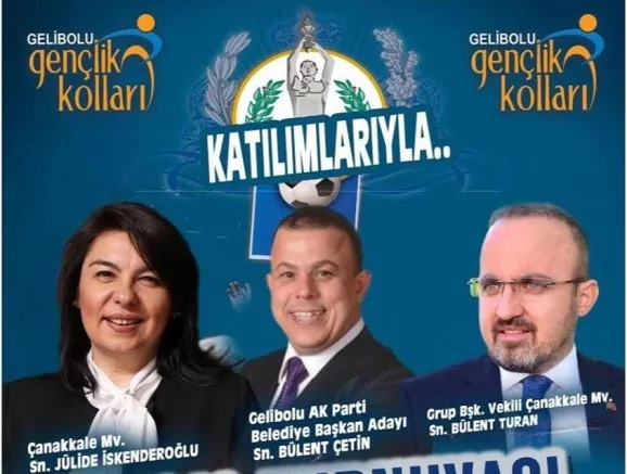 Ak Parti İlçe Seçim Bürosu  Turan  ve İskenderoğlu’nun katılımıyla bugün açılıyor