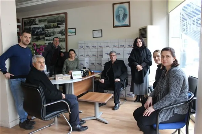 AK PARTİ TEŞKİLATINDAN GAZETEMİZE ZİYARET