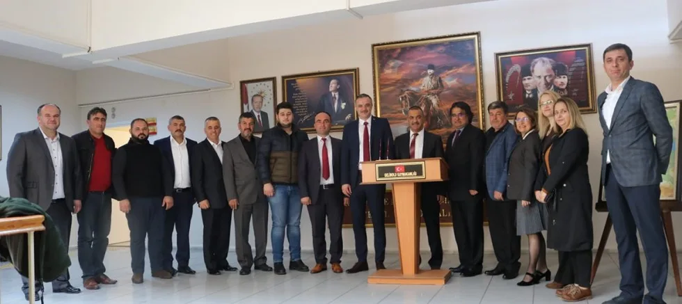 AK Parti Yönetiminden Kaymakam Kılınçkaya’ya Ziyaret