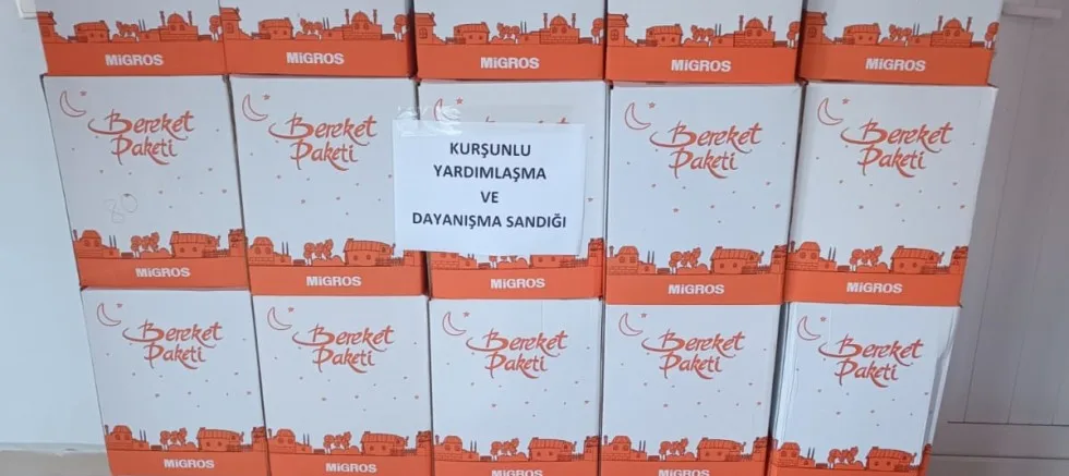 Askeri Fabrika Çalışanlarından 40 Aileye Erzak Dağıtıldı