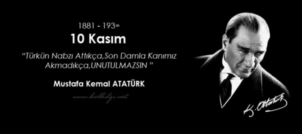 ATATÜRK’Ü ANMA TÖREN PROGRAMI BELLİ OLDU