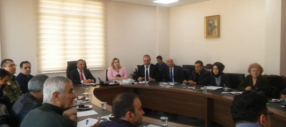 Bağımlılıkla Mücadele Konulu Toplantı Düzenlendi