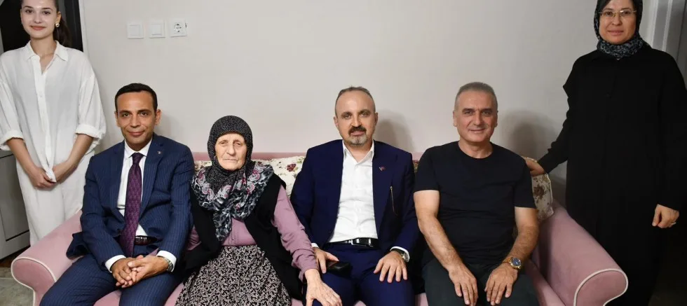 Bakan Yardımcısı Turan’dan Taziye Ziyareti