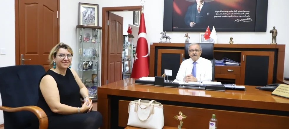 Başkan Özacar’a Ziyaret