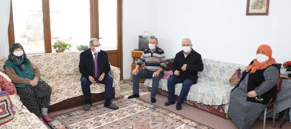 Başkan Özacar;’dan Ev Ziyaretleri