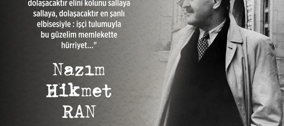 Başkan Özacar’dan Nazım Hikmet’i Anma Mesajı