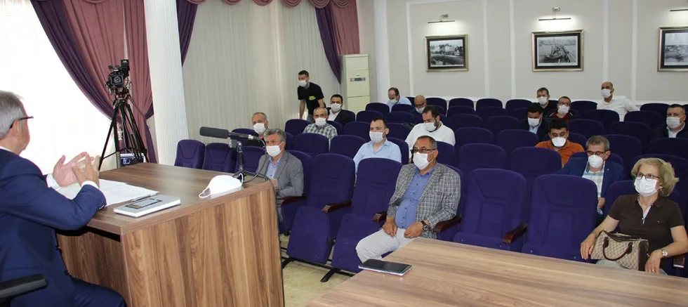 Başkan Özacar, Korona Virüsle Mücadele Sürecini Değerlendirdi
