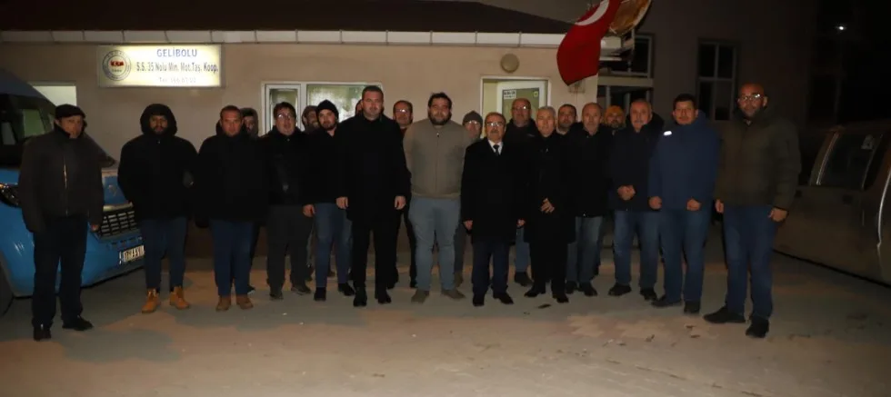 Başkan Özacar, Şehiriçi Minibüsçülerini Ziyaret Etti
