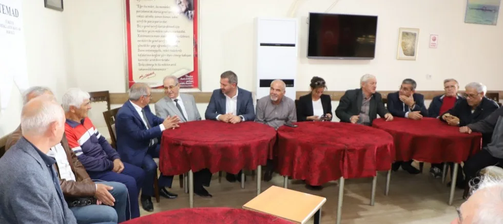 Başkan Özacar ve CHP İlçe Teşkilatından TEMAD’a Ziyaret