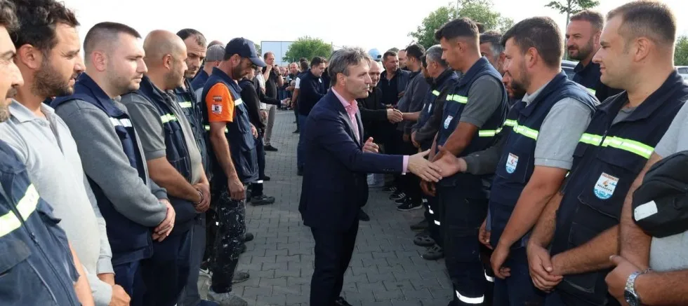 Başkan Soyuak, Belediye Personeliyle Bayramlaştı
