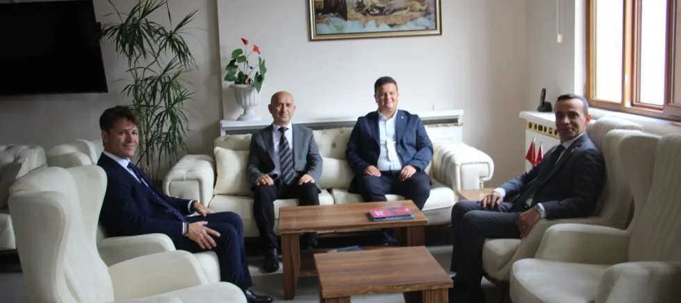 Başkan Soyuak’tan Kaymakam Koç’a Ziyaret