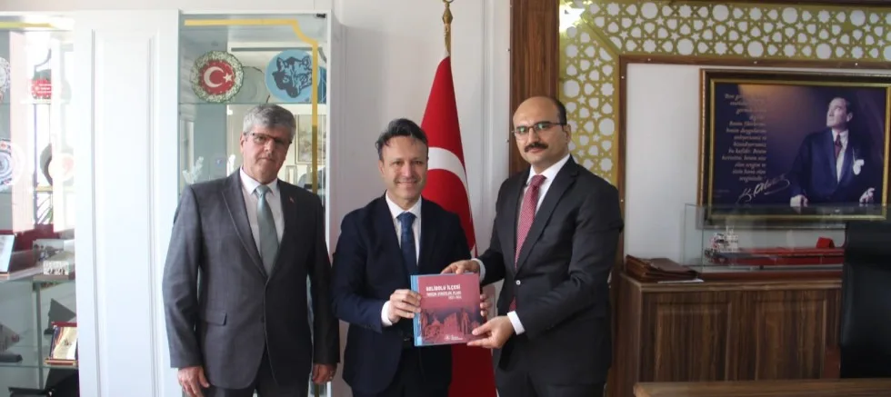 Belediye Başkanı Soyuak’tan Kaymakam Abacı’ya Ziyaret