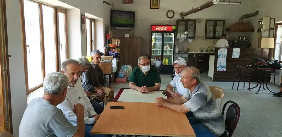 Belediye Başkanları Yangın Bölgesinde
